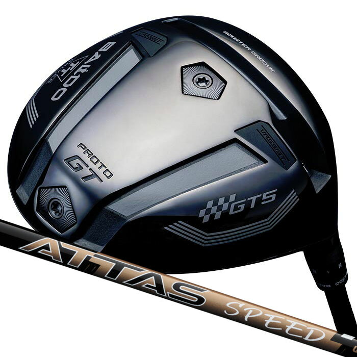 【アフターセール！2％クーポン】(カスタムクラブ)バルド BALDO TT DRIVER GT5 DEEP PROTO ドライバー USTマミヤ アッタス スピード