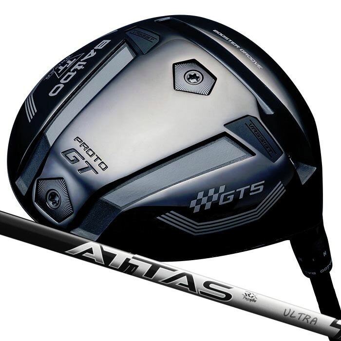 【アフターセール！2％クーポン】(カスタムクラブ)バルド BALDO TT DRIVER GT5 DEEP PROTO ドライバー USTマミヤ アッタスRXウルトラブラック