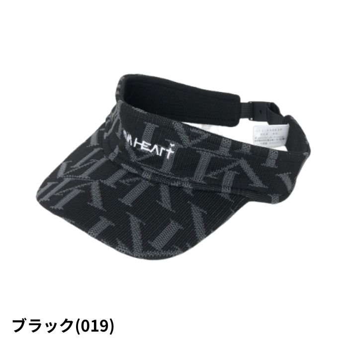 【でたぁー!!ポイント10倍!!ブラックフライデーは最大47倍!!最高MAXは『5』のつく日!★要エントリー!】ビバハート VIVA HEART 013-54933 サンテ柄 ニット サンバイザー ゴルフ VISOR