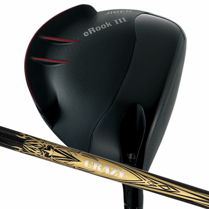 (カスタムクラブ)ジゲン JIGEN eRook III ルーク スリー ドライバー クレイジー CRAZY DEAD
