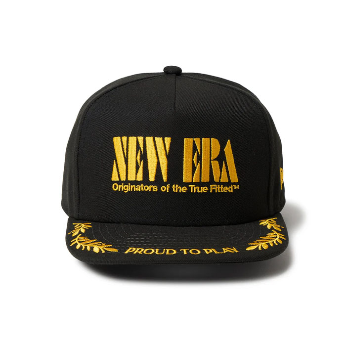 【ヤタ-＼(^o^)／★ついにポイント10倍!祝!イーグルス感謝祭！（11/14～11/16）★要エントリー！】ニューエラ NEW ERA 14669058 9FIFTY A-Frame Stencil 帽子 キャップ ブラック