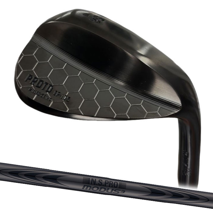 Rakuten - 【スーパーセール限定！2人に1人最大P300%バック】(カスタムクラブ)ムジーク muziik PROTO Wedge ep-105 ウェッジ N.S.PRO MODUS3 LUXURY BLACK WEDGE