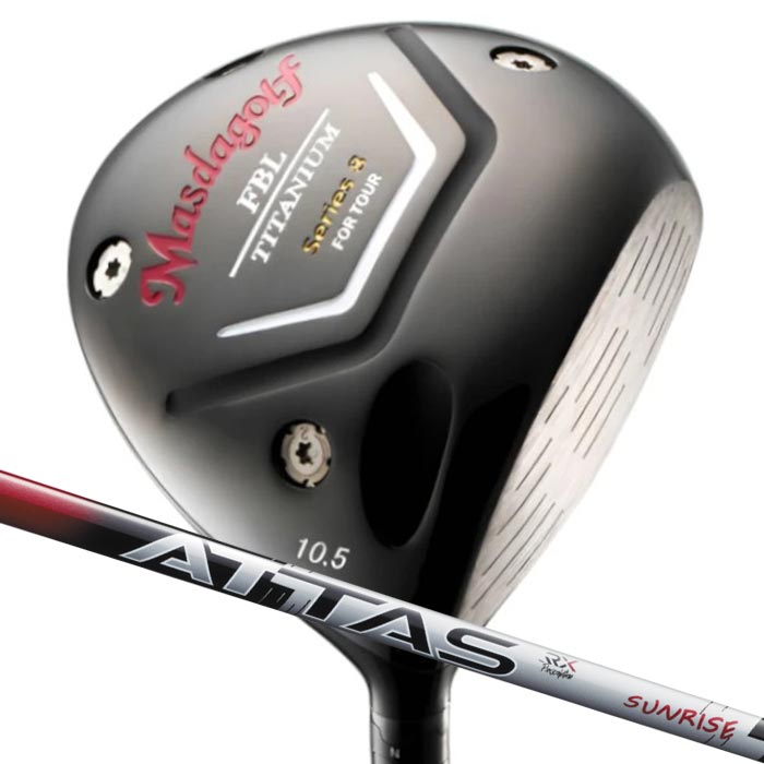 【でたぁー!!ポイント10倍!!ブラックフライデーは最大47倍!!最高MAXは『5』のつく日!★要エントリー!】(カスタムクラブ) マスダゴルフ FBL SERIES 8 DRIVER ドライバーUSTマミヤ アッタスRXサンライズレッド MASDA GOLF