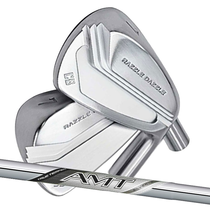 Rakuten - 【スーパーセール限定！2人に1人最大P300%バック】(カスタムアイアン) ラズルダズル CSI-BB / CSI-CB FORGED AMT SILVER単品 RAZZLE DAZZLE