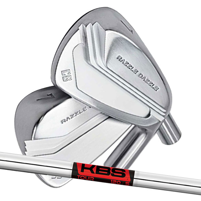 Rakuten - 【6月5日限定！2人に1人最大P300%バック&3％クーポン】(カスタムアイアン) ラズルダズル CSI-BB / CSI-CB FORGED KBS TOUR単品 RAZZLE DAZZLE
