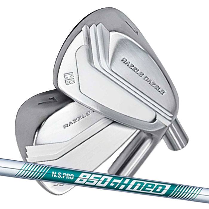 Rakuten - 【スーパーセール限定！2人に1人最大P300%バック】(カスタムアイアン) ラズルダズル CSI-BB / CSI-CB FORGED N.S.PRO 850 neo単品 RAZZLE DAZZLE