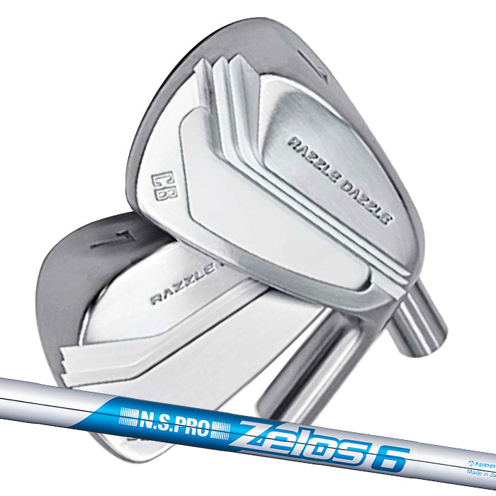 (カスタムアイアン) ラズルダズル CSI-BB / CSI-CB FORGED N.S.PRO ZELOS 6単品 RAZZLE DAZZLE
