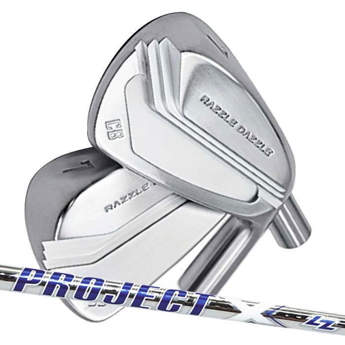 Rakuten - (カスタムアイアン) ラズルダズル CSI-BB / CSI-CB FORGED PROJECT X LZ単品 RAZZLE DAZZLE
