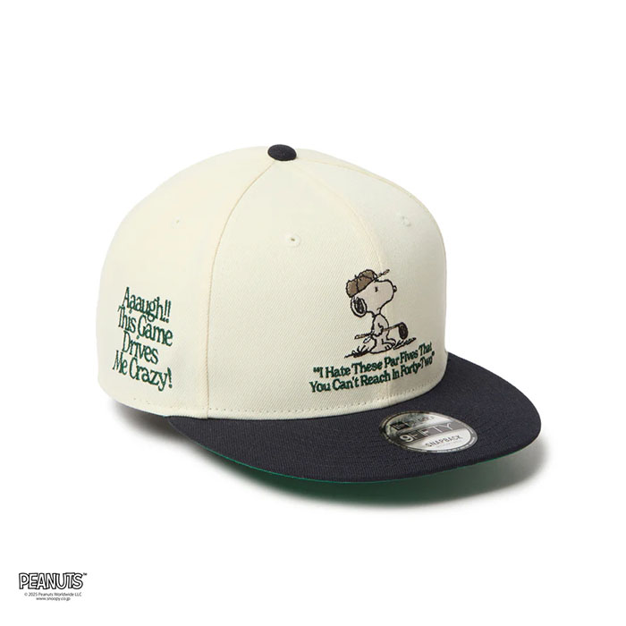 ニューエラ NEW ERA 14682544 9FIFTY PEANUTS ピーナッツ クロームホワイト/ネイビー キャップ 帽子 CA..