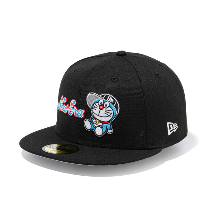 ニューエラ NEW ERA 14935481 59FIFTY ドラえもん New Era キャップ ブラック × マルチカラー キャップ 帽子