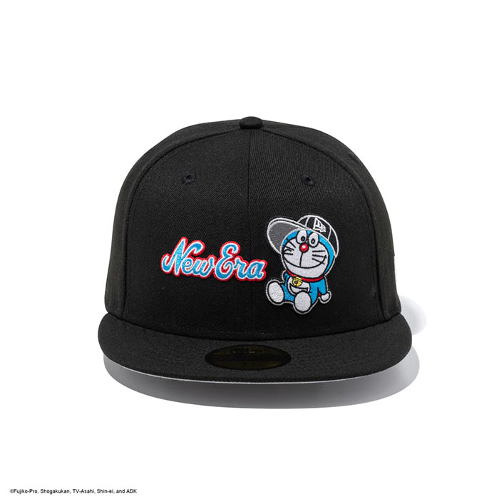 ニューエラ NEW ERA 14935481 59FIFTY ドラえもん New Era キャップ ブラック × マルチカラー キャップ 帽子