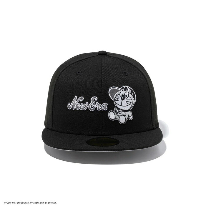 ニューエラ NEW ERA 14935482 59FIFTY ドラえもん New Era キャップ ブラック × モノトーンカラー キャップ 帽子