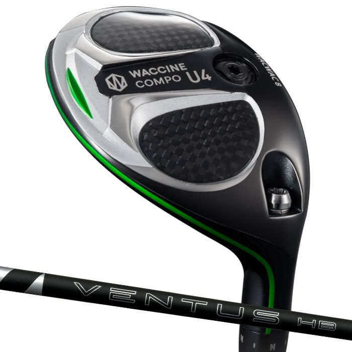 (カスタムクラブ) グラビティー WACCINE WACWAC 8 UT フジクラ VENTUS HB BLACK ユーティリティ