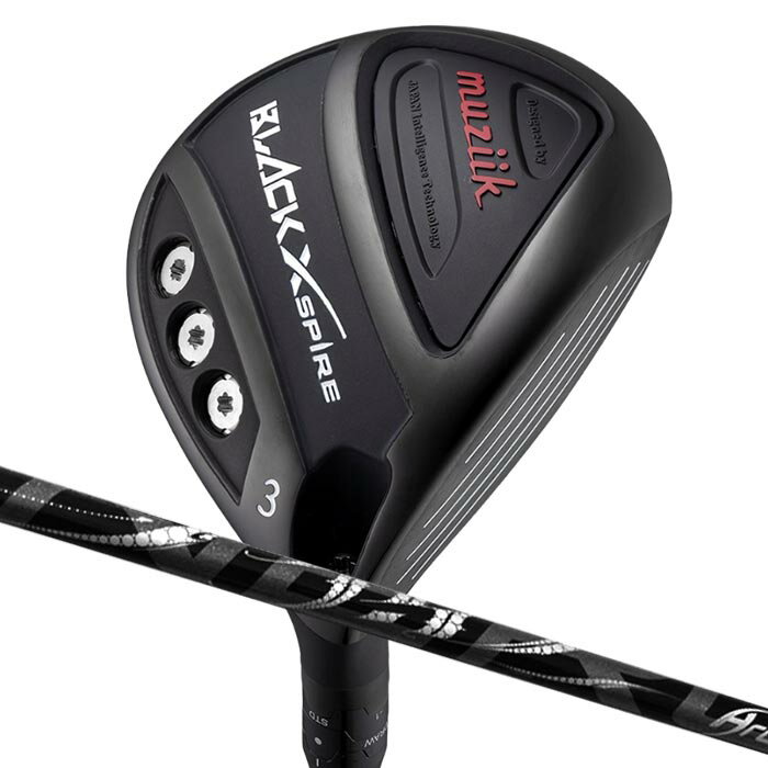 (カスタムフェアウェイウッド) ムジーク muziik BLACK XSPIRE Fairway Wood アーチ Natural 9 NERO FW