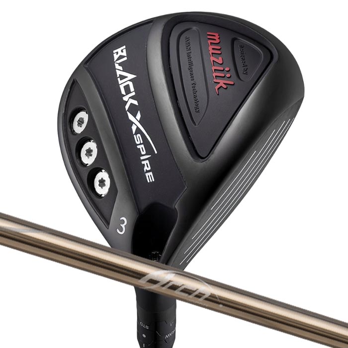 (カスタムフェアウェイウッド) ムジーク muziik BLACK XSPIRE Fairway Wood ARCH CA-01