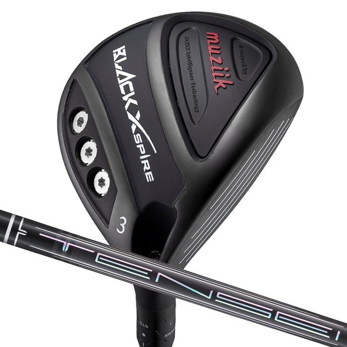 (カスタムフェアウェイウッド) ムジーク muziik BLACK XSPIRE Fairway Wood TENSEI PRO BLACK 1K Core