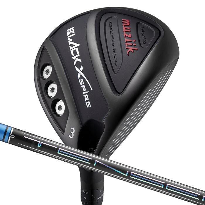 (カスタムフェアウェイウッド) ムジーク muziik BLACK XSPIRE Fairway Wood TENSEI PRO BLUE 1K