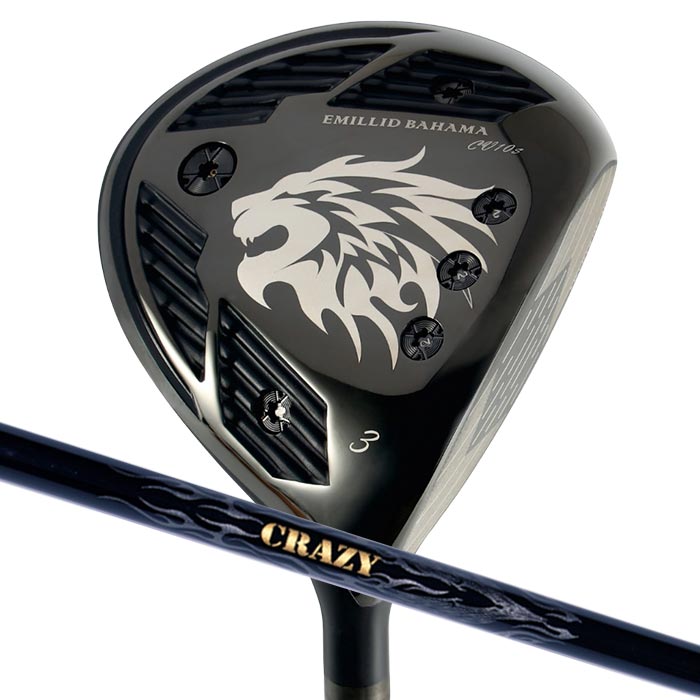 Rakuten - (カスタムフェアウェイウッド) エミリッドバハマ カールヴィンソン CV10s BK FW クレイジー CRAZY FAIRWAY EMILLID BAHAMA Carlvinson