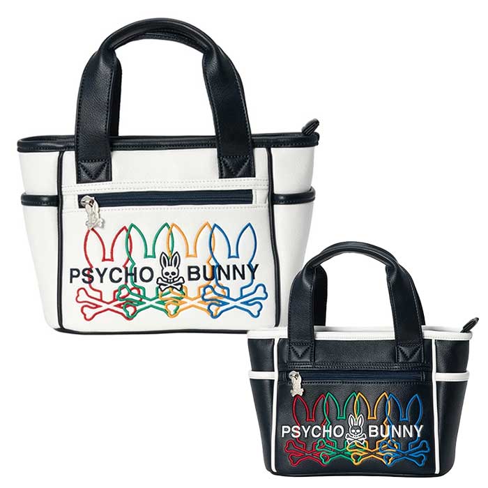 サイコバニー PSYCHO BUNNY PBMG6AB7 LOGOART カートバッグ ゴルフ ラウンドバッグ