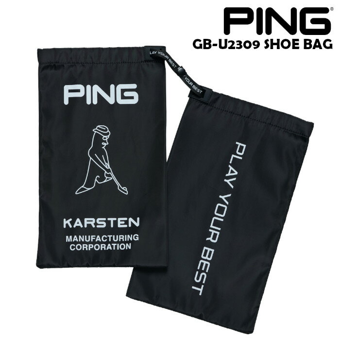 ピンゴルフ PING GOLF GB-U2309 シューズバッグ 36840-01 シューズケース