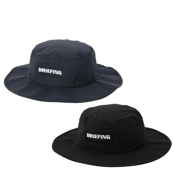 Rakuten - 【SS開始4時間限定！2人に1人最大P300%バック&5％クーポン】ブリーフィング ゴルフ BRIEFING GOLF BBG261M18 WATERPROOF WIDE HAT ハット 帽子 ウォータープルーフ 撥水