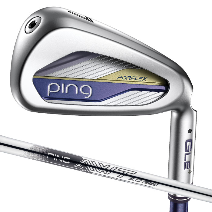 Iron - ピン ゴルフ PING G LE4 アイアン AWT 3.0 LITE 単品 日本正規品 ping g le IRON ジーエルイ―4