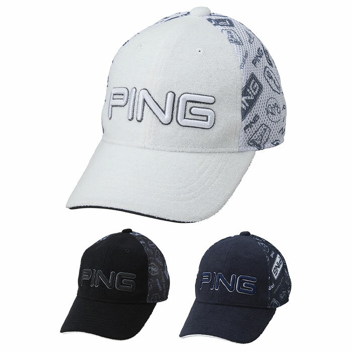 PING - ピン ゴルフ PING HW-U2602 PILE MESH キャップ 2026年モデル ゴルフ 帽子 CAP 38993 キャップ