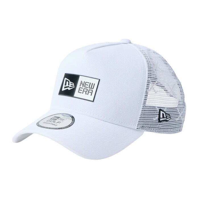 ニューエラ NEW ERA 14747271 9FORTY A-Frame トラッカー Mesh Embroidery ホワイト 帽子