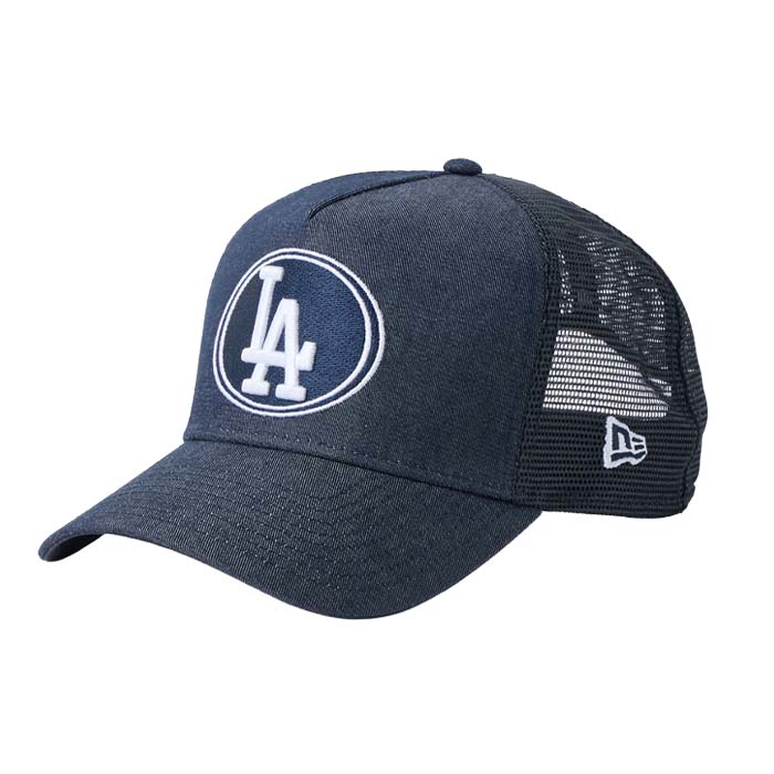 Men'S Wear - ニューエラ NEW ERA 14747274 9FORTY A-Frame トラッカー サステナブル Denim ロサンゼルス・ドジャース ネイビー ゴルフ 帽子 CAP