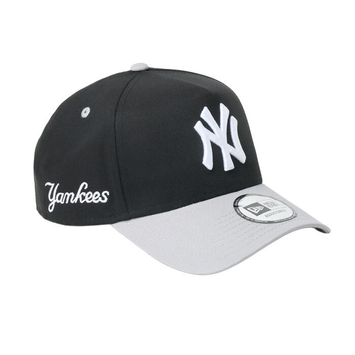 ニューエラ NEW ERA 14747300 9FORTY A-Frame MLB 2-Tone ニューヨーク・ヤンキース ブラック/グレー ゴルフ 帽子 CAP