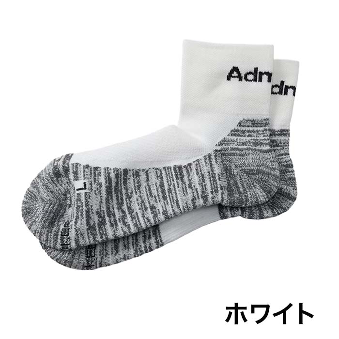 【アフターセール！2％クーポン】アドミラル admiral ADMB6B01 メンズ ミドルソックス ゴルフ 靴下 25-27cm 天然抗菌防臭加?