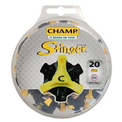  CHAMP スコーピオン スティンガー3 ミリ （国産シューズ用） ゴルフシューズ用 スパイク鋲 20個入り S-87 20個入り