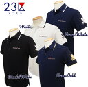 【春のゴルフ応援企画】 23区GOLFメンズ【吸水速乾・UVケア】半袖ポロシャツ≪≪KHVTBM-0815≫≫【GOLFLINE】【GOLFLINE-WEAR】===Made in Japan===