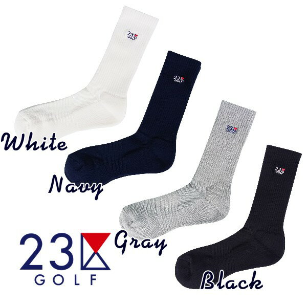 【PREMIUM CHOICE】23区GOLFメンズ レギュラーソックス【GN1PIW-0801】【GOLFLINE】★2足以上で郵送料無料です。＝＝＝Made in Japan＝..