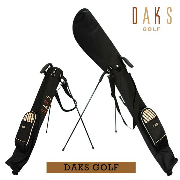 【New】DAKS GOLFDAKS PREMIUM COLLECTIONダックスゴルフ 軽量セルフスタンドバック【ZZ1UNM-0903】
