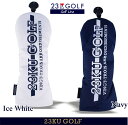 【PREMIUM CHOICE】23区GOLF ACTIVE SPORTS STYLE軽量フェアウエイ用ヘッドカバークラブロゴスポーツ【ZZ1PCM-0811】【GOLFLINE】【CLUB-LOGO-S】