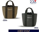 【PREMIUM SALE 30 OFF】23区GOLF【UNISEX】【撥水加工】メランジシリーズ カートバック 【BO1PSW-0231】