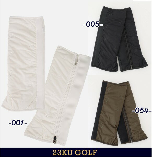 【PREMIUM SALE 35 OFF】23区GOLFレディース タフタレッグウォーマー【ZZ1RSW-0404】