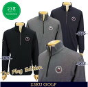 【PREMIUM SALE】着心地とデザインで最高のPLAY TIMEを提供するWEAR 【The Play Edition】の登場です！23区GOLFメンズ 【吸湿発熱 UVケア】長袖ハーフジッププルオーバーシャツ【KKVTSW-0821】【GOLFLINE】【GOLFLINE-WEAR】