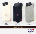 【New】23区GOLFレディース・【抗菌防臭加工】カラーラインソックスソックス【GN1RGM-0314】===Made in Japan===