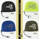 【PW CIRCULUS・ピーダブリュサーキュラス】【UNISEX】メッシュアイアンカバー【ZZ7IGM-0021】 (CODE-BOGM301)【PW-GW-BO0301】