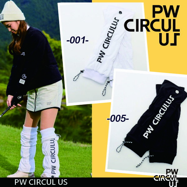 【PW CIRCULUS・ピーダブリュサーキュラス】レディース 薄中綿レッグウォーマー【ZZ7WGW-0504】