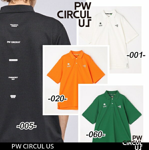 Rakuten - 【春新！PW CIRCULUS・ピーダブリュサーキュラス】【吸水速乾＝UVカット＝ストレッチ】メンズ ミニワッフル鹿の子ポロ◆半袖シャツ【KHPNLM-0405】【B-57】【B-53】【SUM1】