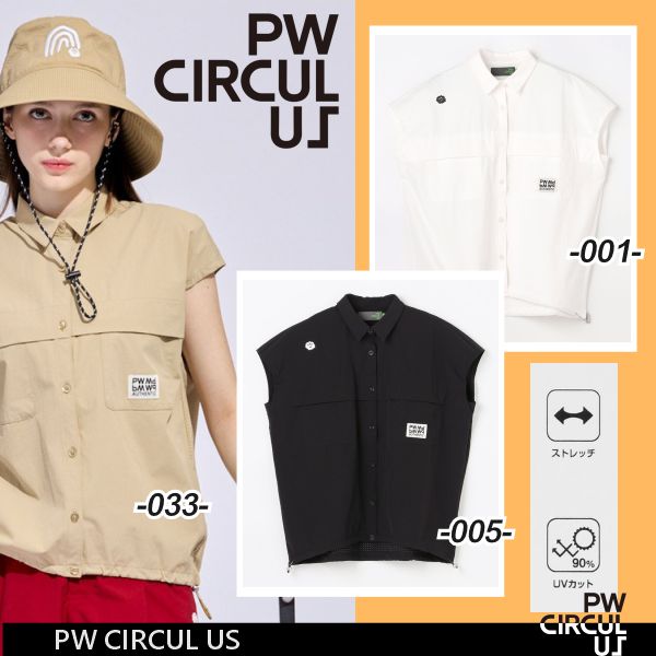 【春新！PW CIRCULUS・ピーダブリュサーキュラス】【UVカット＝ストレッチ】レディ...