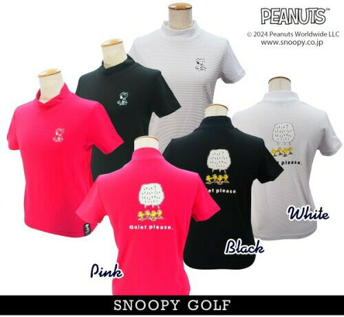 【PREMIUM SALE 50%超OFF】SNOOPY GOLF スヌーピーゴルフQuiet Please！スヌーピー & Woodstockレディ..