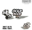 【JOE COOL】SNOOPY GOLFスヌーピーゴルフジョー・クール/スヌーピーGOLF MOODクリップマーカー PEANUTS642-4984101/24B