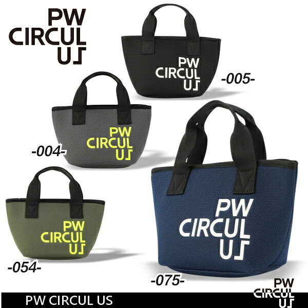□ Product Details □名称：PW CIRCULUS　カートバッグ □素材：ポリエステル □サイズ：高さ19×マチ9.4×持ち手26×上部幅29.5×下部幅18.5m □本体価格：税込￥6,900（税抜￥6,273） □発売元：株式会社オンワード樫山 □ Staff Comment 新作！軽量で丈夫なメッシュ素材のカートバッグが新登場！ ちょっぴり小ぶりになって新登場！ ◆デザイン 新作ゴルフ雑貨に使用されている、「メッシュ素材」をカートバックにも。 軽量で丈夫な素材で使い勝手抜群。 ベーシックで落ち着いたカラーなので、どんなコーディネートにも合わせやすい点もポイントです。 同時発売のメッシュシリーズと合わせて、チェックしてみてください。 ◆サイズについて 大人気のカートバッグは今春夏の新作からサイズが小さくなりました。 従来の80％のサイズになっています。 「軽くてたくさん入って使いやすいけど、カートの移動の時、もっとコンパクトだと嬉しい」といった声にお応えし、小さめサイズにアップデートしています。 ◆素材 メッシュ生地を使用しています。 軽量かつタフな素材なので使い勝手◎ □ Option - Others □こちらのバッグをご購入の方にご希望で「オリジナルネームプレート」を特別価格(税込￥330)にて作りました。 □ご注文の際は、商品画像の下欄をご覧いただきまして、オウンネームの文字とプレートカラーをお決めいただき、商品をご注文の際に、オウンネーム申し込み窓口にてお手続きください。 実際に入れるお名前も、必ずお入れください。 また、彫刻できない漢字等もございますので、その際はこちらからご連絡させて頂きます。 表面に名前（レーザー彫刻）が入る方式です（裏面は黒色です）。 ※真ん中ドットは不可です。 ◆オウンネームの代金￥330は、ご注文後に加算させていただきますのでご了承の上、お申し込みください。 □ Sopping Guide (ご購入前に必ずお読みください) ■お支払方法・送料・配送・返品等につきましては、 こちらをご覧ください。 ※(沖縄・離島地域、または一部除外区域がある場合がございますのでご了承くださいませ。) ■発送方法は商品毎に異なりますので「ご注文承諾メール」にて詳細と発送方法をお知らせいたします。 ■主な発送方法につきましては、こちらの配送についてをご覧ください。 ■お買い上げ金額合計が税込み3,980円以上になりますと、送料無料にてお届けいたします。 ■税込み3,980円未満の商品でも送料無料対象品がございます。(商品毎に設定しております) ■こちらの商品情報は、「ゴルフウエーブオンライン」がお届けしております。 ■当店では「楽天ショップ」以外の通販サイト及び、店頭（本・支店）でも掲載商品を販売させて頂いておりますので、 万一、売り違いの際は、ご容赦ください。 予め、在庫確認もできますので、お気軽にお問い合わせ下さいませ。 ■当社のオンラインサイトを模倣したいわゆる「偽サイト」や、「ブランドのコピー品」が出回っておりますが、当社は一切関係ありません。 ■模造品を転売したりすることは、法律で処罰の対象となる場合があります。 ■当社は正規品以外の商品の取り扱いはございません。 偽サイト、コピー商品については、当社一切の責任を負いかねます。