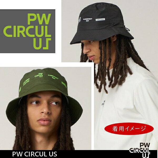 【秋冬新】【PW CIRCULUS・ピーダブリュサーキュラス】つば短めバケットハット （...