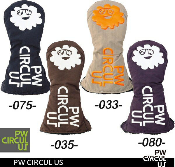 □ Product Details □名称：PW CIRCULUS　ヘッドカバー □素材：ナイロン □仕様：460CC対応 □本体価格：税込￥4,400（税抜￥4,000） □発売元：株式会社オンワード樫山 □ Staff Comment 人気のナイロンワッシャー素材ヘッドカバー！ ◆デザイン シャカシャカとした、アウトドアな印象のナイロンワッシャー素材を使用したヘッドカバーです。 キャディバッグと合わせてセットを組めば、より洗練された印象に。 厚盛プリントのブランドキャラクター部分は、渋めのマット仕様に。 品よく仕上がり、ワッシャー素材との相性も抜群！ ◆素材 ナイロンワッシャー素材を使用。 素材特有のシボ感が少しアウトドアテイストに。 □ Option - Others □ Sopping Guide (ご購入前に必ずお読みください) ■お支払方法・送料・配送・返品等につきましては、 こちらをご覧ください。 ※(沖縄・離島地域、または一部除外区域がある場合がございますのでご了承くださいませ。) ■発送方法は商品毎に異なりますので「ご注文承諾メール」にて詳細と発送方法をお知らせいたします。 ■主な発送方法につきましては、こちらの配送についてをご覧ください。 ■お買い上げ金額合計が税込み3,980円以上になりますと、送料無料にてお届けいたします。 ■税込み3,980円未満の商品でも送料無料対象品がございます。(商品毎に設定しております) ■こちらの商品情報は、「ゴルフウエーブオンライン」がお届けしております。 ■当店では「楽天ショップ」以外の通販サイト及び、店頭（本・支店）でも掲載商品を販売させて頂いておりますので、 万一、売り違いの際は、ご容赦ください。 予め、在庫確認もできますので、お気軽にお問い合わせ下さいませ。 ■当社のオンラインサイトを模倣したいわゆる「偽サイト」や、「ブランドのコピー品」が出回っておりますが、当社は一切関係ありません。 ■模造品を転売したりすることは、法律で処罰の対象となる場合があります。 ■当社は正規品以外の商品の取り扱いはございません。 偽サイト、コピー商品については、当社一切の責任を負いかねます。