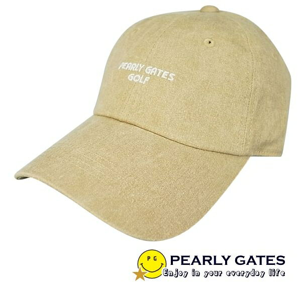 パーリーゲイツゴルフ PGG89 ≪Washed finish≫定番系コットンツイル ウォッシュドキャップ053-5187372/26C